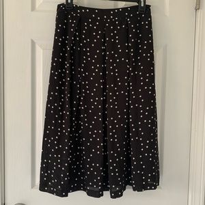 Tahari Polka Dot Skirt